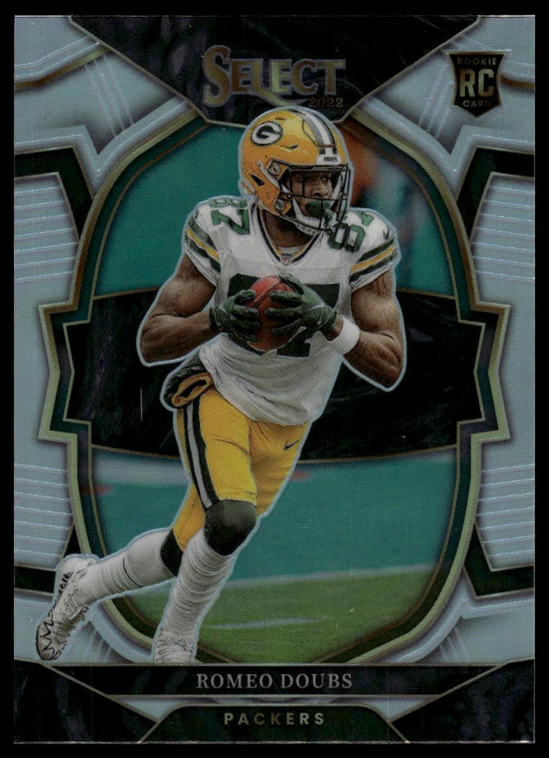2022 Panini Select #54 Romeo Doubs Silver Prizm