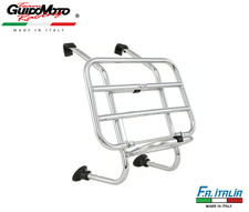 PORTAPACCHI ANTERIORE CROMATO VESPA 50 125 ET3 PX PIAGGIO FAA9157