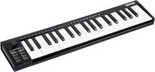 Portable MIDI Keyboard Controller 37-Key USB w/ Velocity Music Production Design