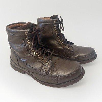 Timberland Originals Men s Earthkeepers 6  WP Brown Leather Boots Size 8.5 15551
