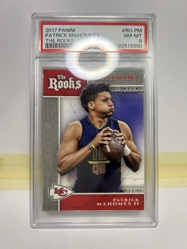 2017 Panini Patrick Mahomes The Rooks #RO-PM PSA 8