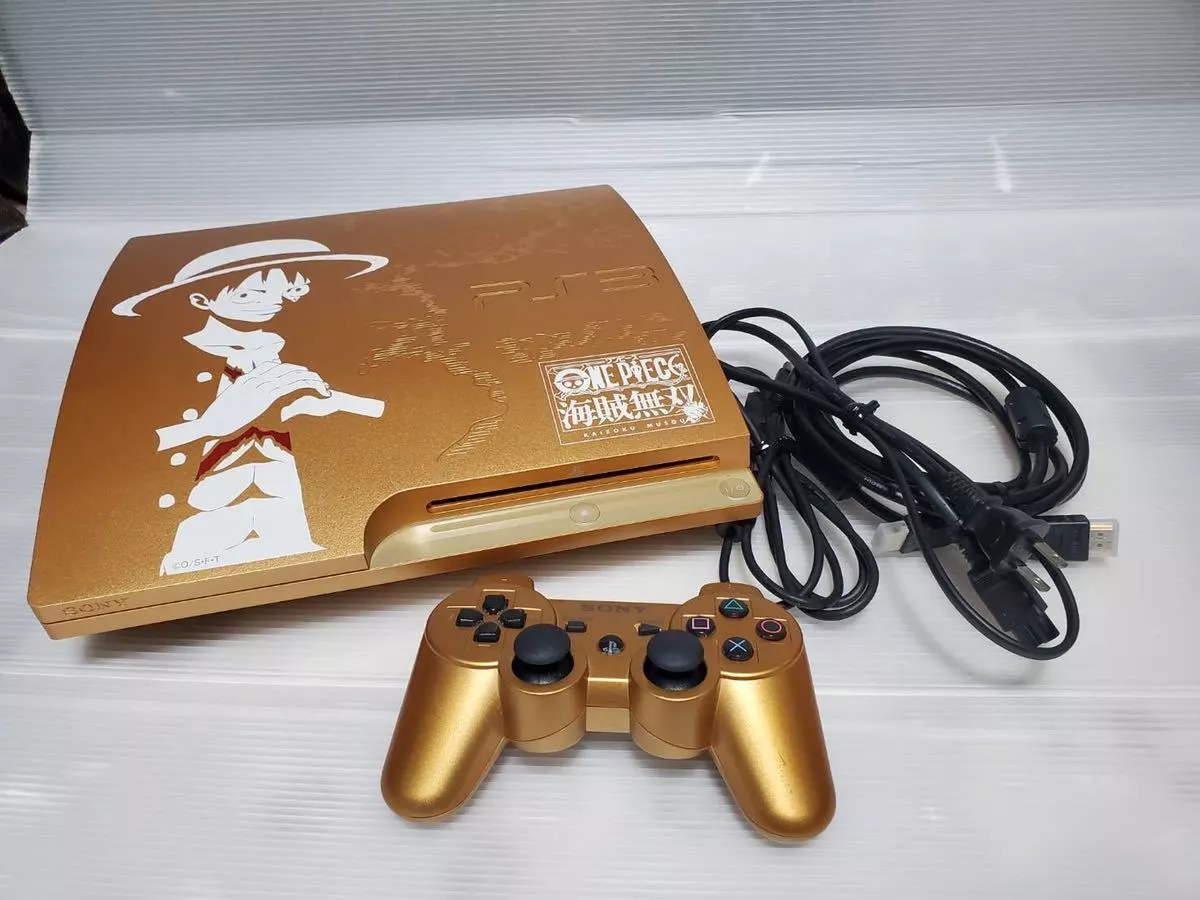 Sony PlayStation 3 Slim One Piece Kaisoku Musou Gold Edition