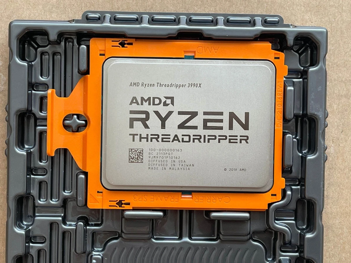 AMD Ryzen Threadripper 3990X CPU 64 Cores Prozessor Up to 4.3GHz sTRX4 PCIe  4.0