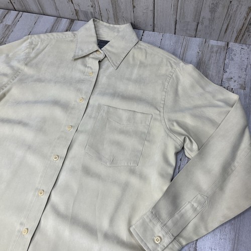 CHANDLER Hill Long Sleeve Blouse Green Polyester Size Small. Bn5 - Picture 5 of 8