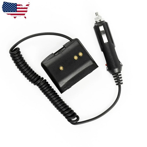 1x Car Charger Battery Eliminator Adapter For Yaesu VX-7R VX-6R VX-5R Radio US