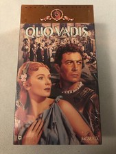 Quo Vadis VHS 1951 New Sealed Robert Taylor Peter Ustinov 2 Tape Set