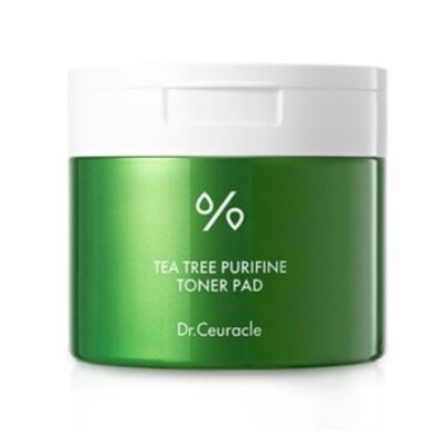 ?? Dr.Ceuracle Tea Tree Purifine Toner Pad 160ml | Soothing & Pore Care | K-Beau
