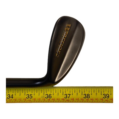 Warrior Custom Golf Black Gun Metal Gap Wedge 52° Steel Shaft S Flex Mens R/H