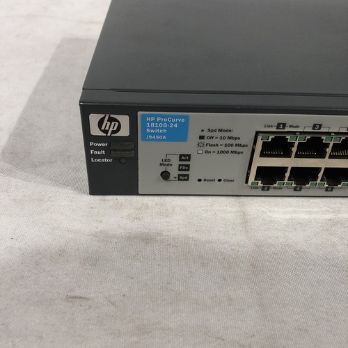 Commutateur Gigabit Ethernet 24 ports HP ProCurve 1810G-24 - Photo 2/7