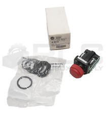 NEW ALLEN BRADLEY 800H-R6AP /F PUSH BUTTON RED W/ 800T-XAP /F 800H-R...