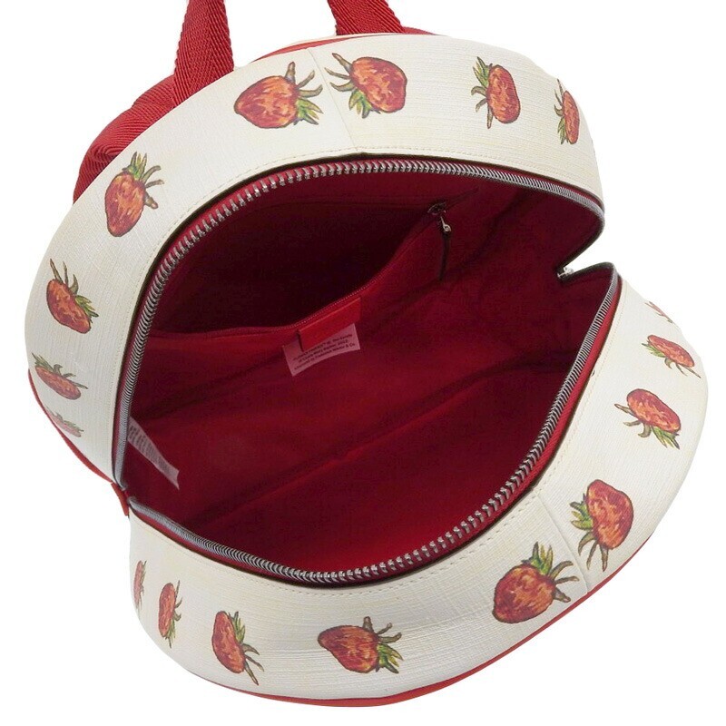 GUCCI Children's Strawberry Fairy Backpack 433578 PVC White