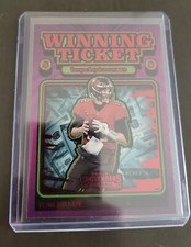 2021 Panini Contenders Tom Brady “ Winning Ticket ” Red Parallel SP Buccaneers