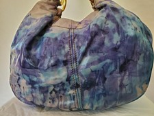 Miu Miu Prada Purse Hobo Leather Tote Bucket Bag Blue Purple Gray Pink Beige Xl