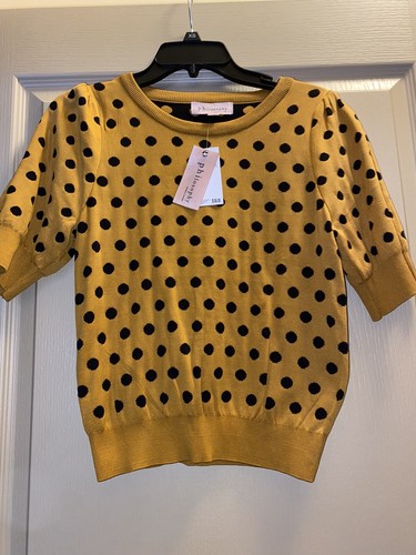 Philosophy Polka Dot sweater XS
