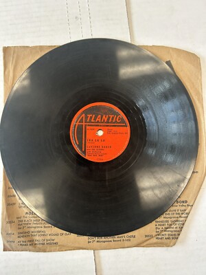 LAVERNE BAKER TRA LA LA / JIM DANDY 78 RPM RECORD ATLANTIC RECORDS VG 