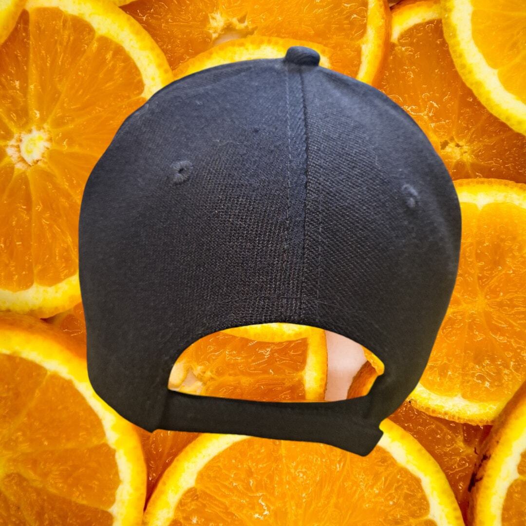 Black Hook and Loop Adjustable Baseball Hat Cap - image 3