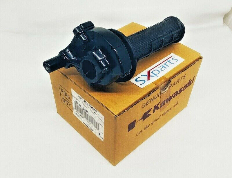 New Genuine Kawasaki KLX 140 Grip Assembly Throttle 46018