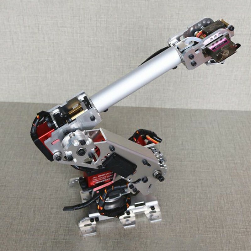 6-Axis Mechanical Robotic Arm Industrial Manipulator DOF Robot Arm Frame DIY Kit