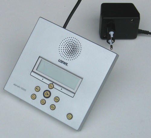 Loewe AlphaTel 5000A silber ▪ Anrufbeantworter digital, LC-Display, AB, ovp - Bild 2 von 5