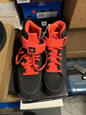 Brand New Adidas Varial Mid Size 13 Men's Sneakers Black/Orange