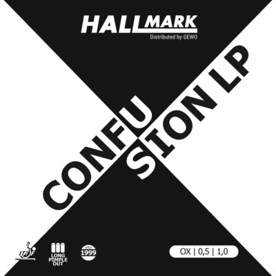 Hallmark Confusion  super glatt,sehr langs, sch/r.OX, größte Störung/Plastikball