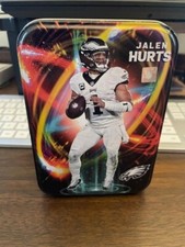 EMPTY TIN Jalen Hurts Panini Color Blast Collectors Tin Philadelphia Eagles