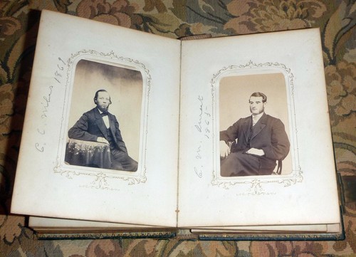 Carrie M. Brown Sweat - 1863 Inscribed CDV (43) Photos Album, Roxbury MA - Picture 12 of 12