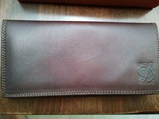 Portafoglio Vera Pelle Donna Fatto A Mano Con Scatola Originale 