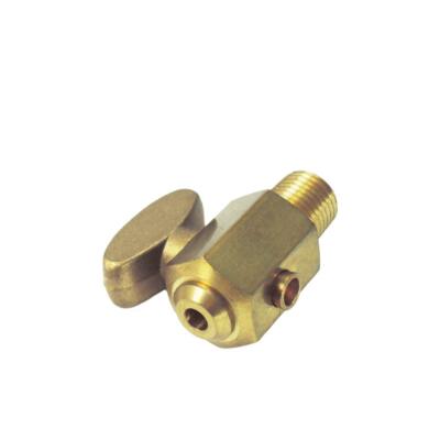 2 Pcs Brass Air Compressor Drain Valve | 1/4 NPT Male Tank Drain Cock For Air Brake Systems, Compressor Tanks & Air Tools