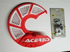 COPRIDISCO ANTERIORE PARADISCO ACERBIS HONDA CRF 250 X 250-450 2007 ROSSO BIANCO