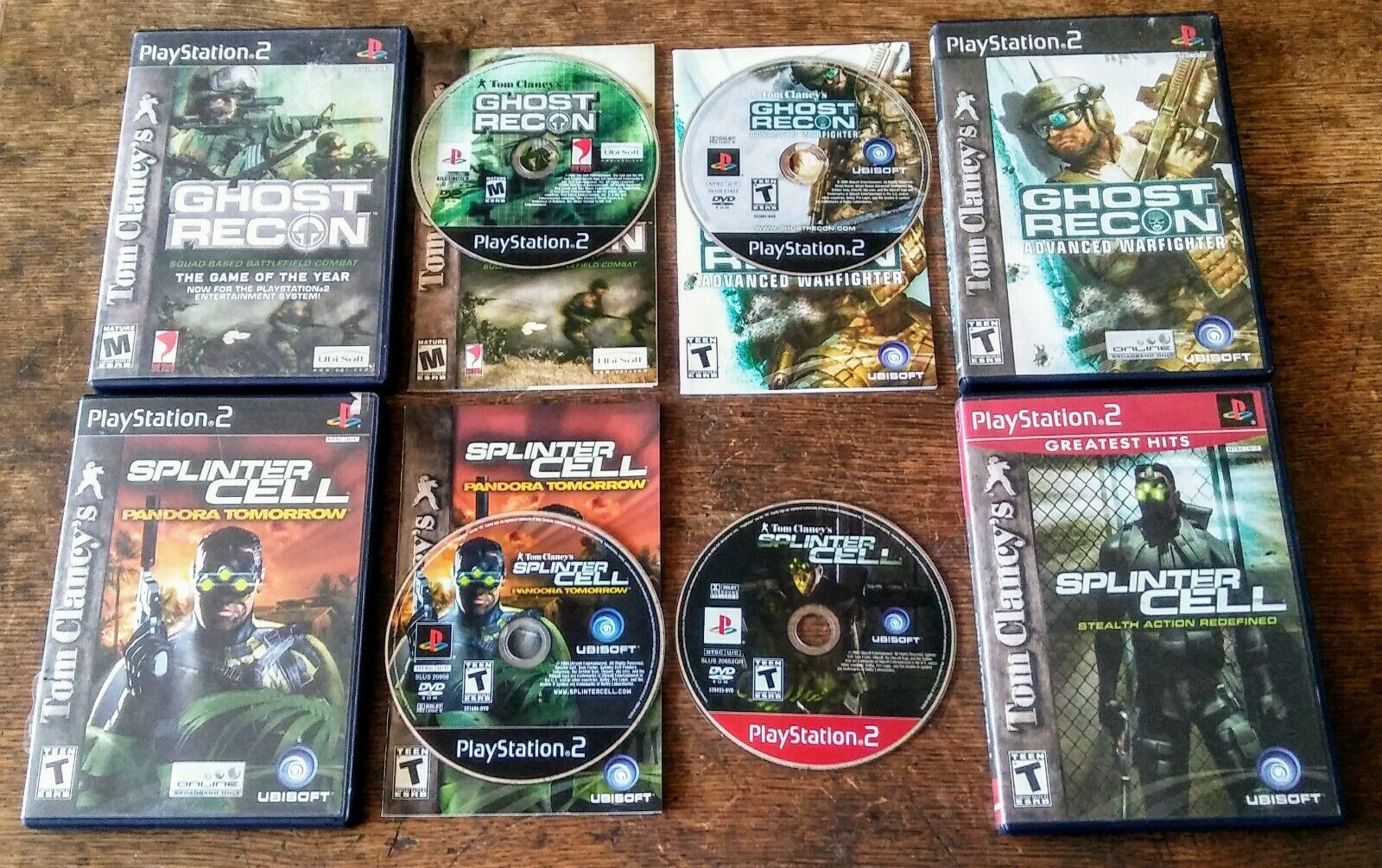 Tom Clancy's Splinter Cell - PlayStation 2 (Jewel case)