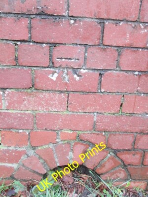 Photo 6x4 Ordnance Survey Cut Mark Pontyates/Pont-iets This OS cut mark  c2015