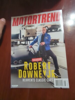 Motor Trend  Magazine  August 2023  Robert Downey JR