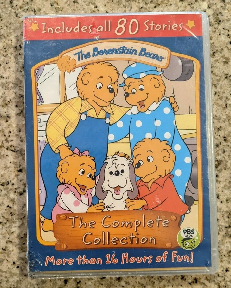 ミュージック THE BEST & THE STORY DVD The Berenstain Bears Complete Collection DVD 5-Disk Set All 80