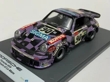 1/43 Custom Solido Porsche 934  from 1980 24 Hours Le Mans   TR455