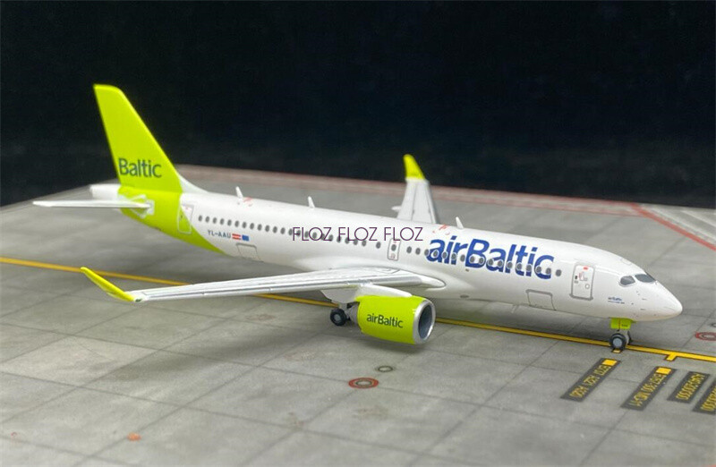 エアバス A220-300 1/400 herpa 1:400 for Herpa for Air Baltic for Airbus A220-300 YL-AAU