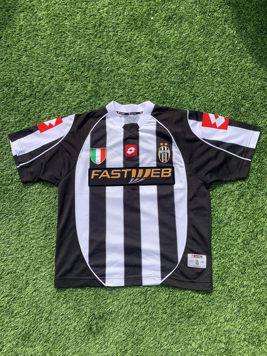 Original Juventus 2002/2003 Home Football Shirt Lotto Del Piero 10