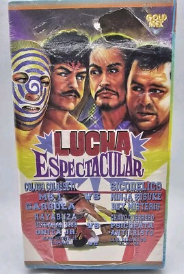 Lucha Espectacular Goldmex VHS Rey Misterio Hayabusa Onita Chavo Guerrero 