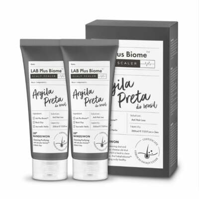 Dr.Banggiwon Lab Plus Biome Black Clay Scalp Scaler 200ml*2Pcs - FREE SHIPPING
