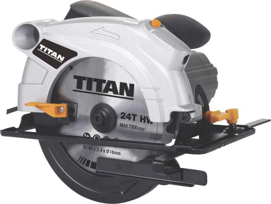 Titan TTB911CSW 1500W 190mm Electric Circular Saw 240V 508VV
