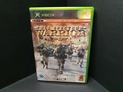 Xbox Full Spectrum Warrior   Zustand Akzeptabel   Ink. Anleitung   Komplett  