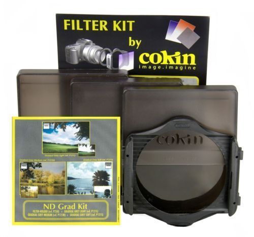 Cokin H250A Graduated P Filter Kit P121L P121M P121S And Holder, ND2, ND4, ND8 - Picture 1 of 1