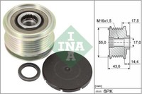 Schaeffler INA 535 0105 10 Generatorfreilauf FüR Audi Dacia Lada MERCEDES-BENZ