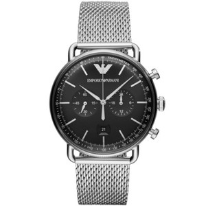 armani mesh watch