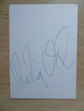 Ludwig Hirsch songwriter autograph signed 10x15 cm index card
