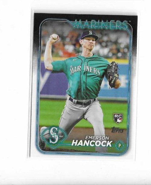 2024 Topps Emerson Hancock Rookie #39 Mariners