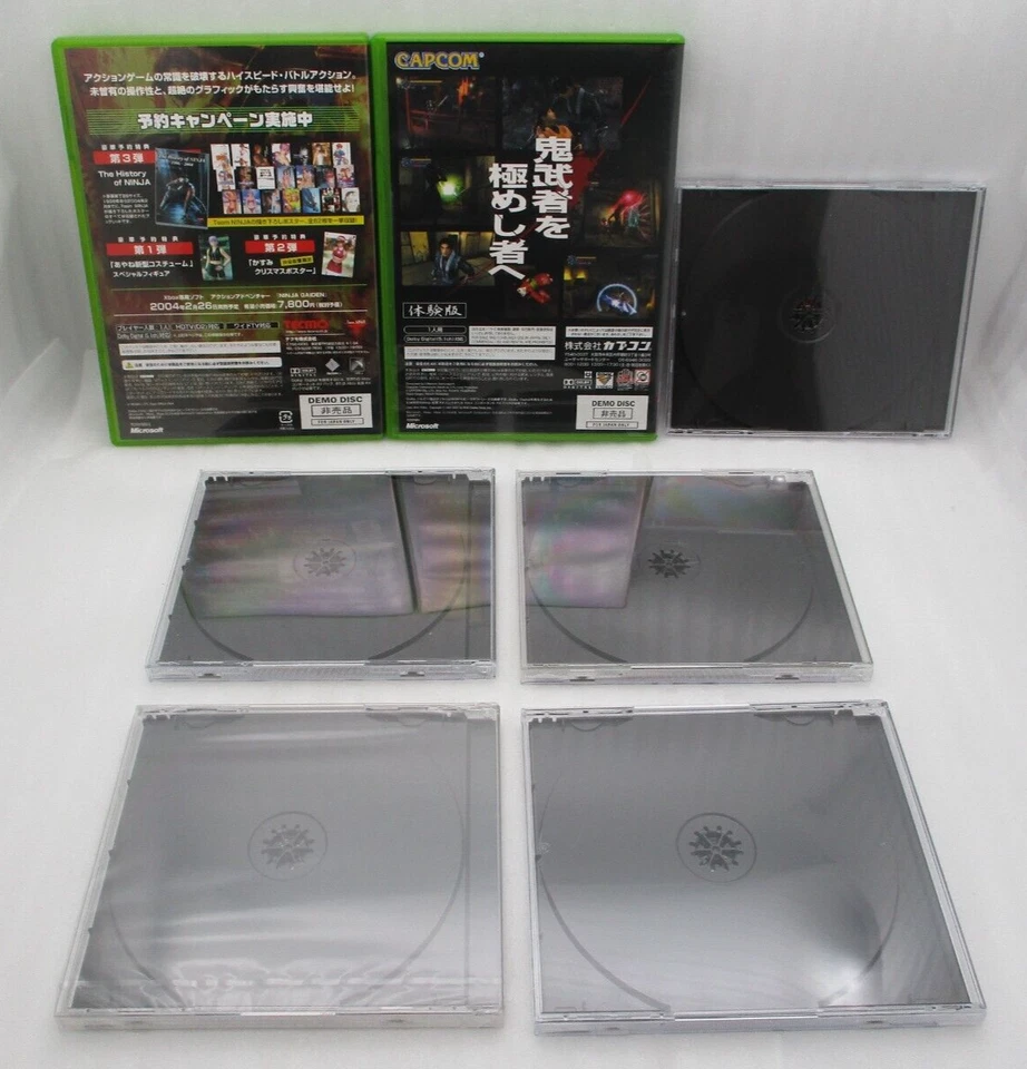 XBOX software Jet Set Radio Future CRAZY TAXI 3 NINJA GAIDEN 7 DEMO DISC - Image 2 of 4