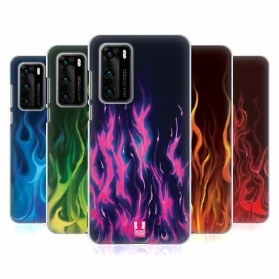 HEAD CASE DESIGNS HOT ROD FLAMES HARD BACK CASE & WALLPAPER FOR HUAWEI PHONES 1 - Image 1 of 4