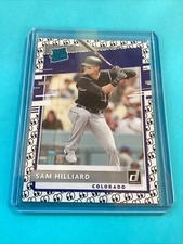 2020 Donruss Sam Hilliard Rated Rookie /25 Look At This Parallel card Rockies