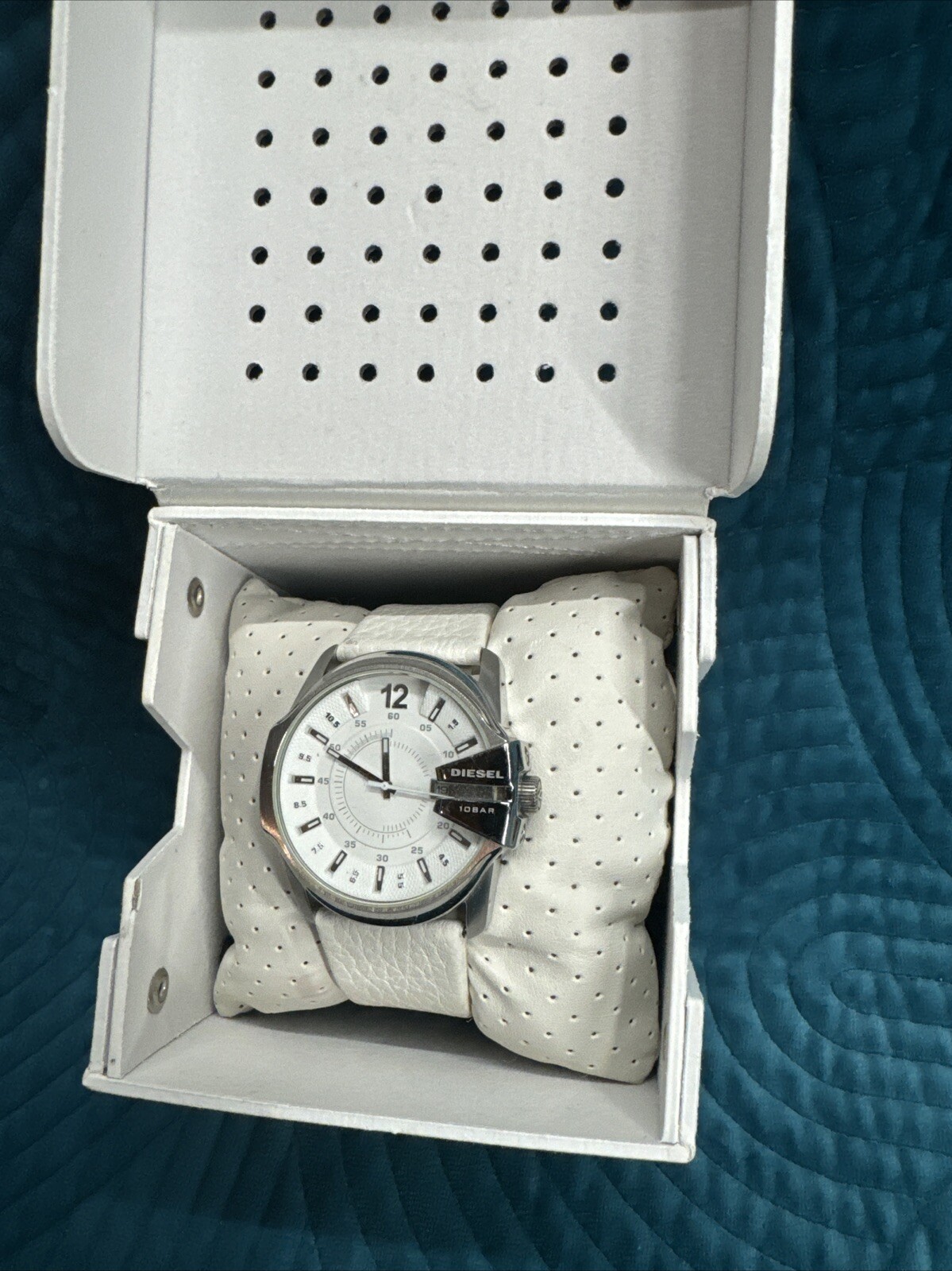 Used Men's Diesel 10Bar DZ-4344 Quartz Date Chronograph Wrist Watch